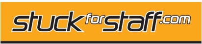 Stuck For Staff- 0844 586 9595
