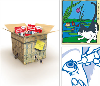 A variety of illustration styles offered.
